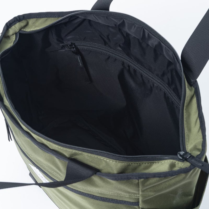 BEAMS DESIGNSlash トートバッグ【BMMH6BT1】 カーキ