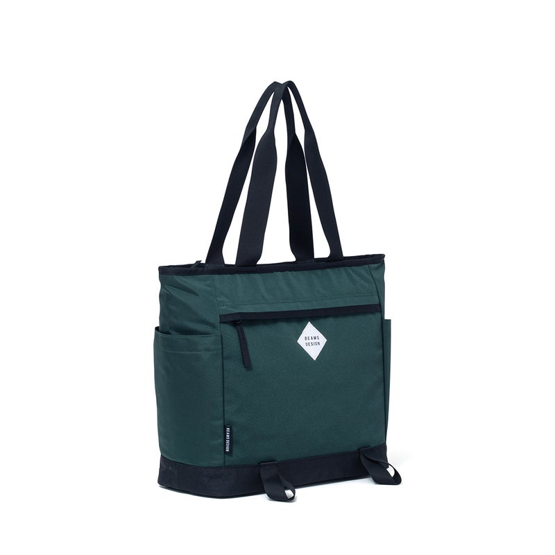 BEAMS DESIGNSlash トートバッグ【BMMH6BT1】 グリーン