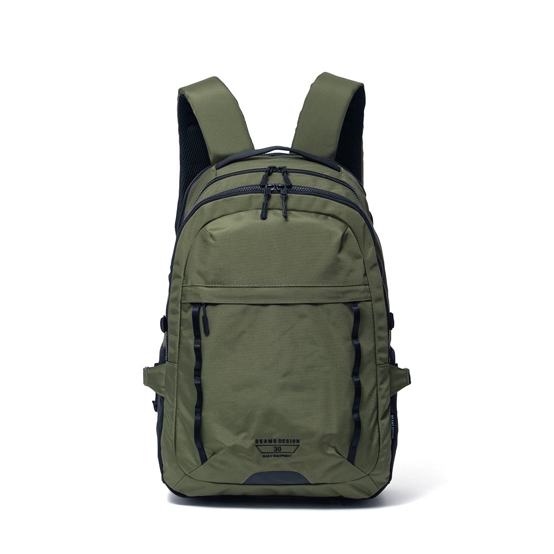 BEAMS DESIGNRoughly バックパック【BMMH6DR1】 カーキ