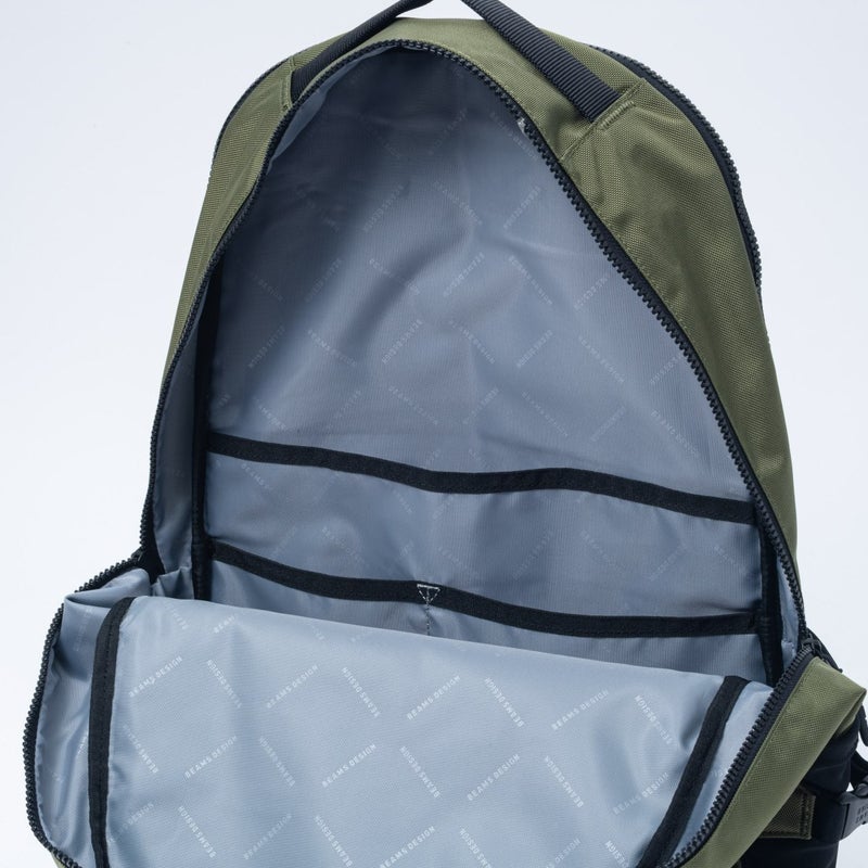 BEAMS DESIGNRoughly バックパック【BMMH6DR1】 カーキ