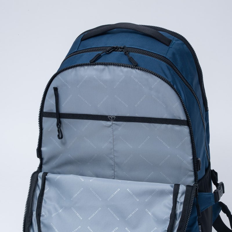 BEAMS DESIGNRoughly バックパック【BMMH6DR1】 ネイビー