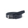 LANVIN COLLECTION サイド型押しベルト【JLMB6160】 ブラック