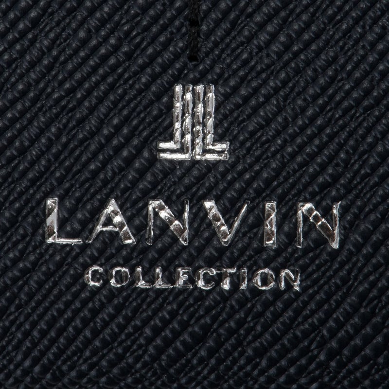 LANVIN COLLECTION couleur du vin かぶせ型長財布(2026年春夏限定カラー) ネイビー