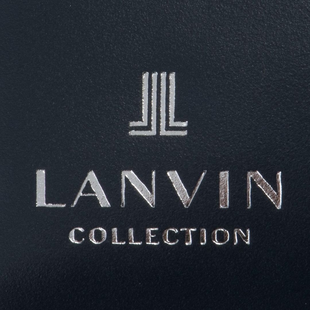 LANVIN COLLECTION couleur du vin 小銭入れ付き二つ折り財布(2026年春夏限定カラー) ネイビー