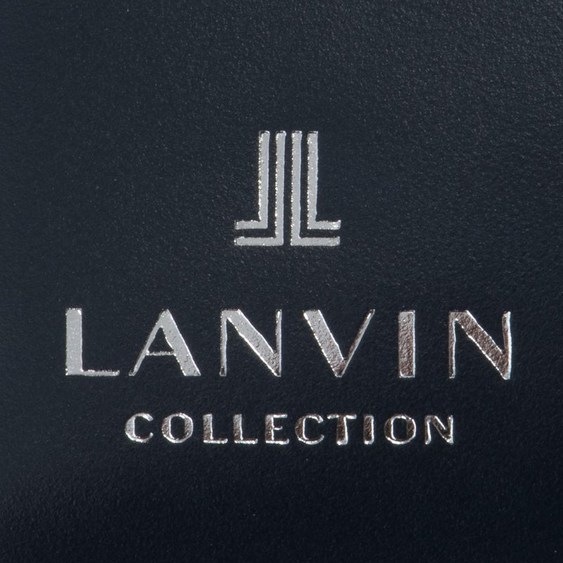 LANVIN COLLECTION couleur du vin 小銭入れ付き二つ折り財布(2026年春夏限定カラー) ネイビー