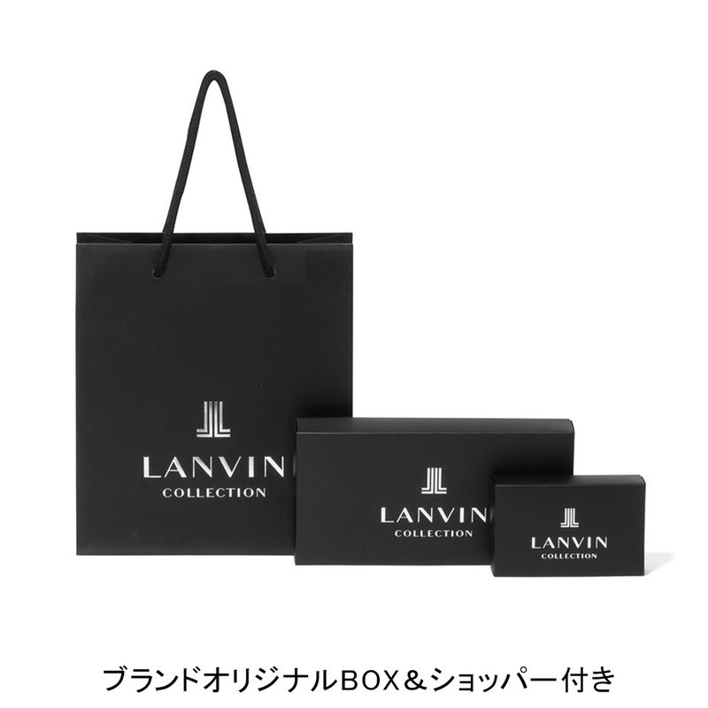 LANVIN COLLECTION couleur du vin 小銭入れ付き二つ折り財布(2026年春夏限定カラー) 