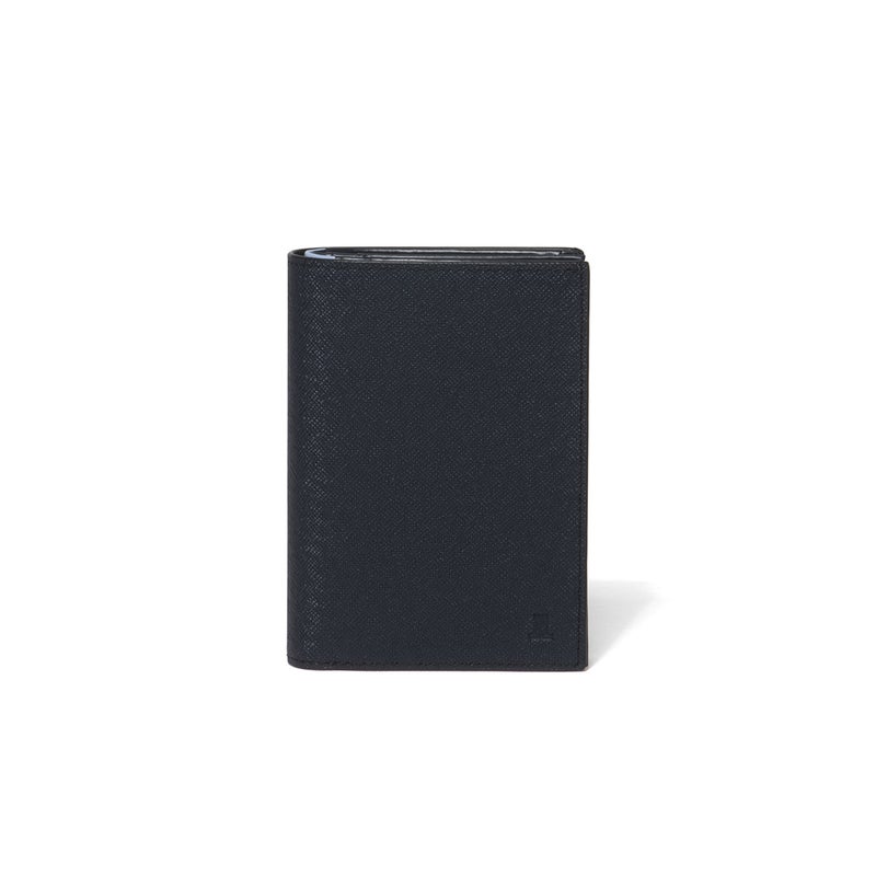 LANVIN COLLECTION couleur du vin 小銭入れ付き二つ折り財布(縦型)(2026年春夏限定カラー) ネイビー