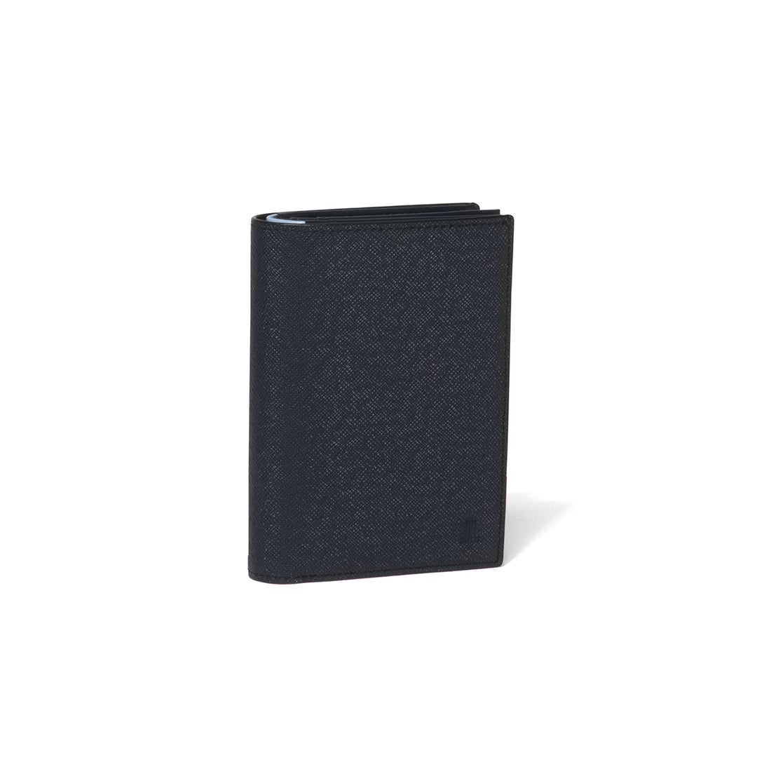 LANVIN COLLECTION couleur du vin 小銭入れ付き二つ折り財布(縦型)(2026年春夏限定カラー) ネイビー