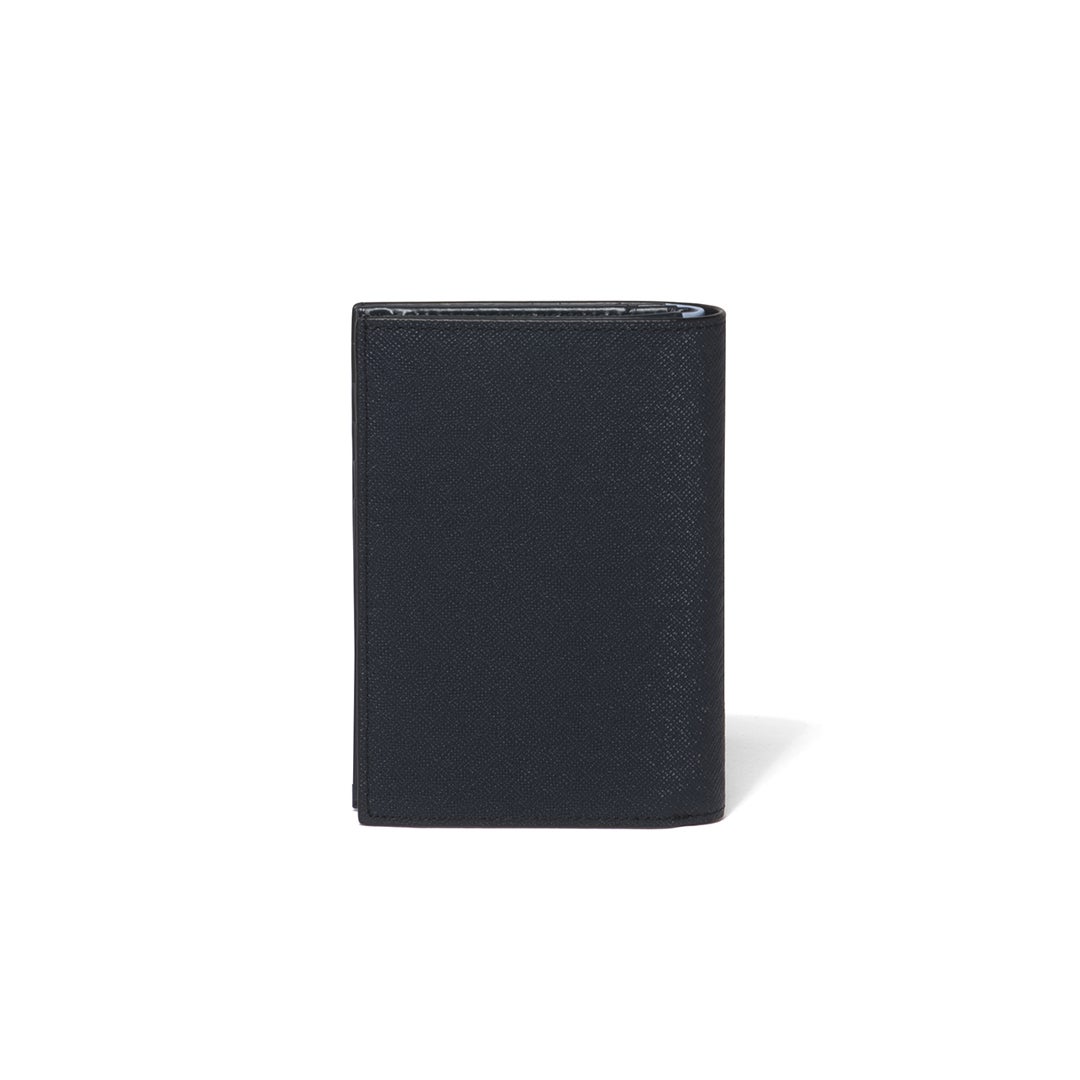 LANVIN COLLECTION couleur du vin 小銭入れ付き二つ折り財布(縦型)(2026年春夏限定カラー) ネイビー