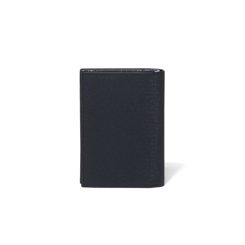LANVIN COLLECTION couleur du vin 小銭入れ付き二つ折り財布(縦型)(2026年春夏限定カラー) ネイビー