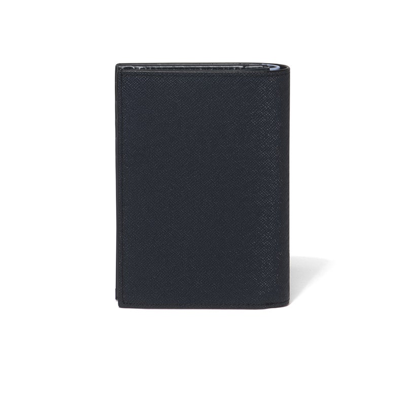 LANVIN COLLECTION couleur du vin 小銭入れ付き二つ折り財布(縦型)(2026年春夏限定カラー) ネイビー