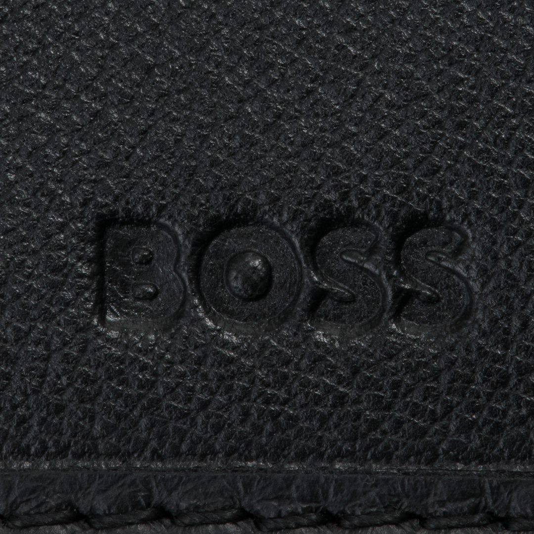BOSS New Crosstown_6cc 折り財布【HBMW6YS4】 ブラック