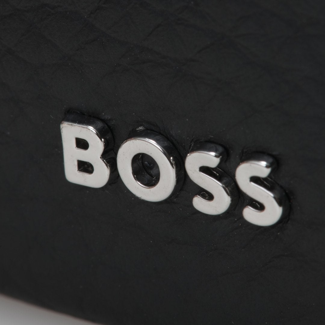 BOSS New Crosstown_6cc 折り財布【HBMW6YS4】 ブラック