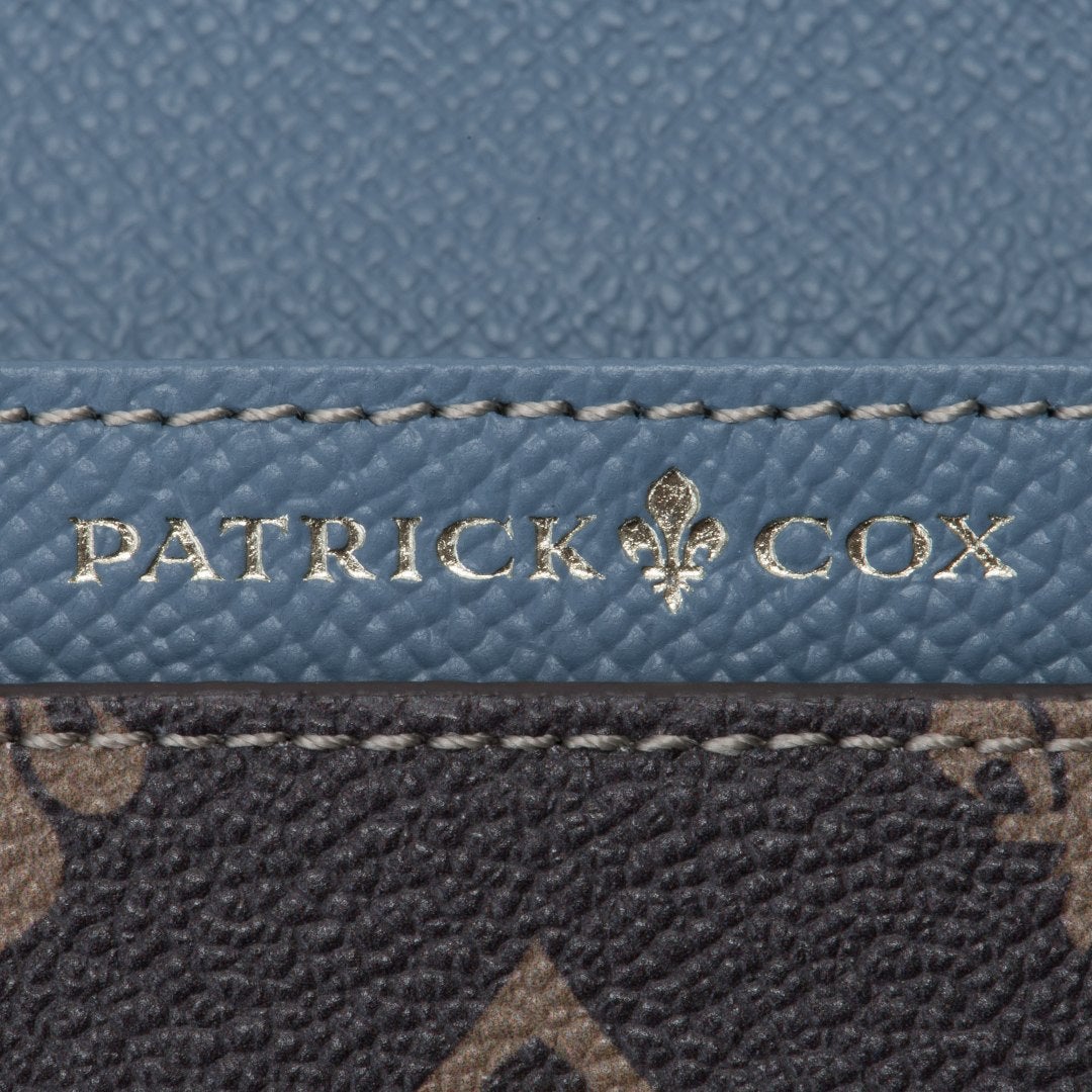 PATRICK COX クラシカルリリー 長財布 サックス