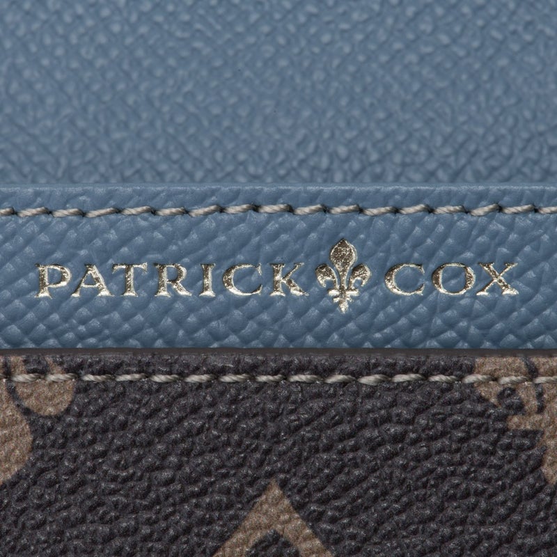 PATRICK COX クラシカルリリー 長財布 サックス