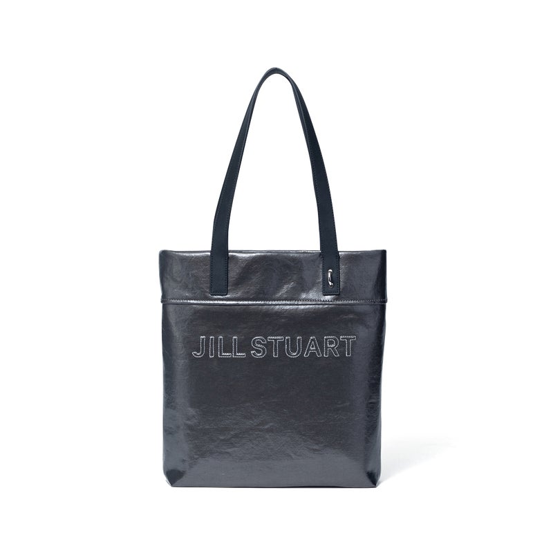 JILL STUART フローズン タテ型トート シルバー