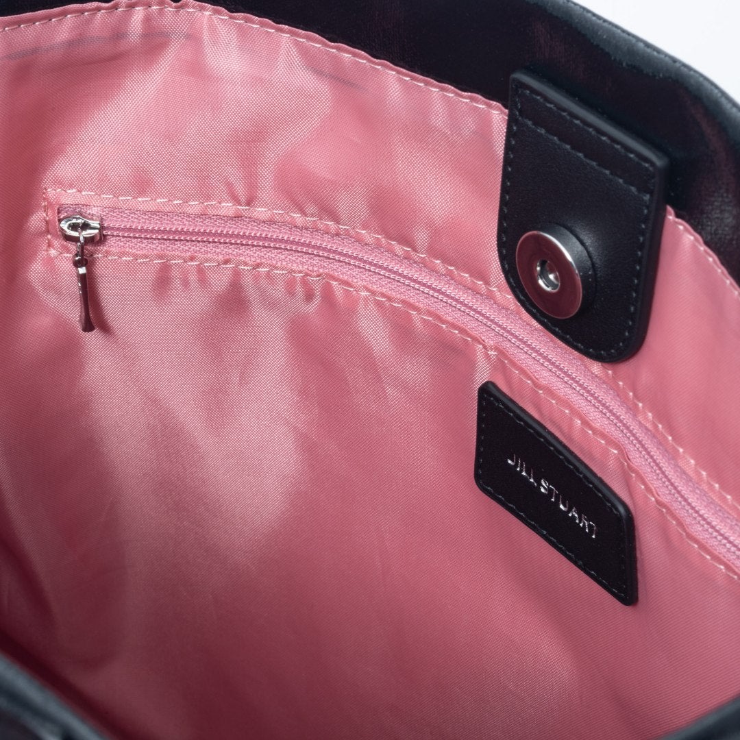 JILL STUART フローズン タテ型トート ブラック