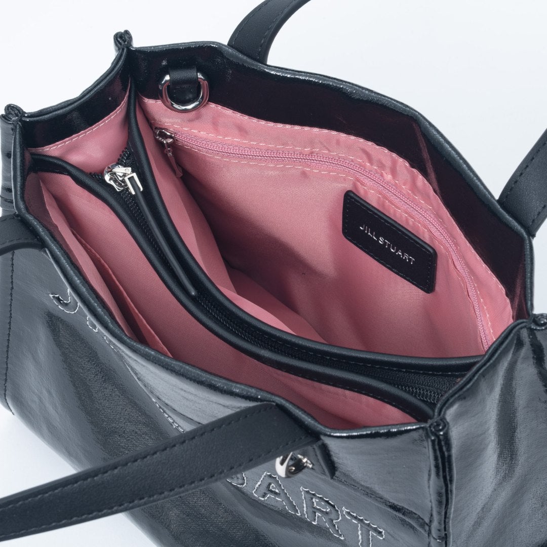 JILL STUART フローズン 2WAYトート ブラック
