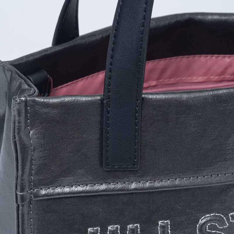 JILL STUART フローズン 2WAYトート シルバー