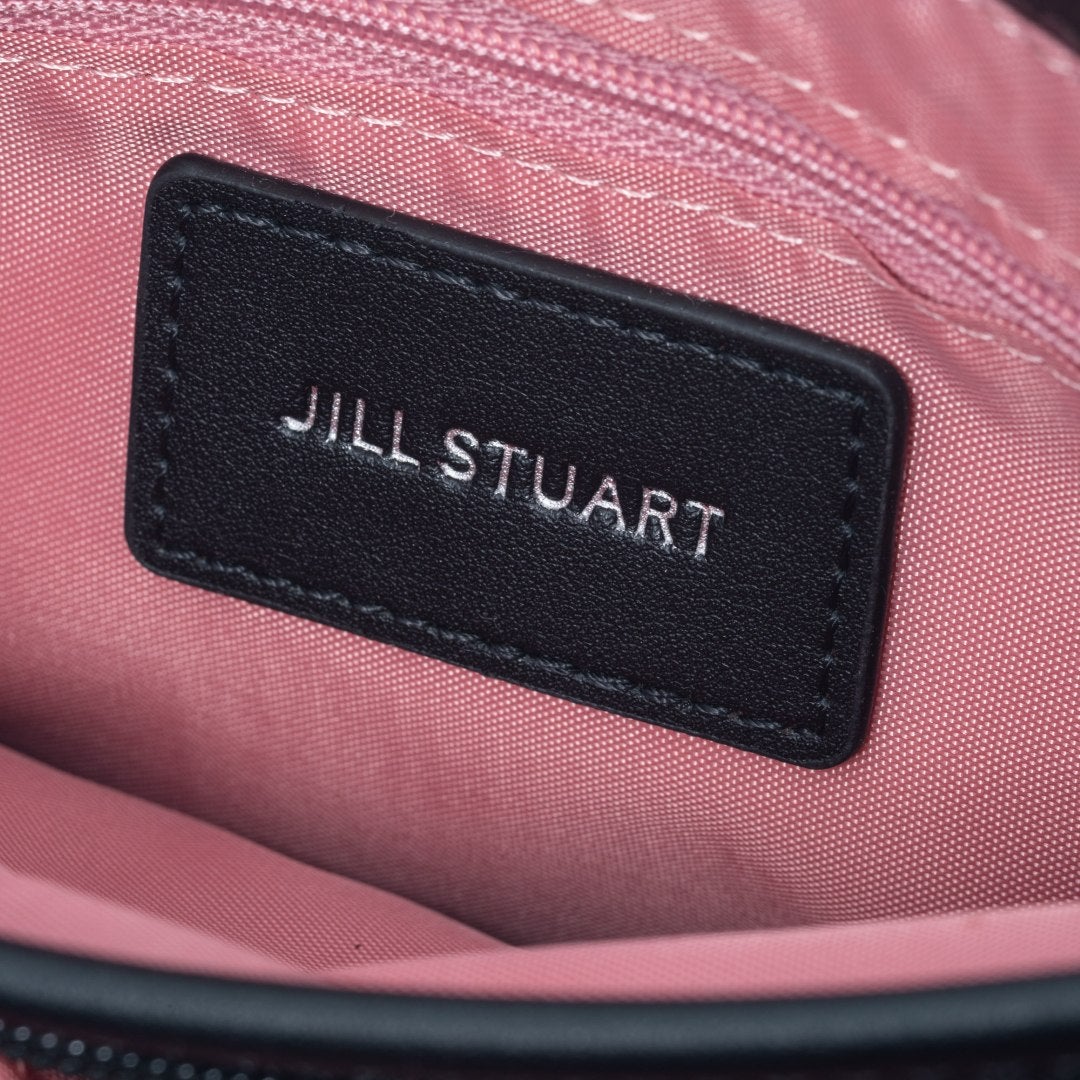 JILL STUART フローズン 2WAYトート シルバー