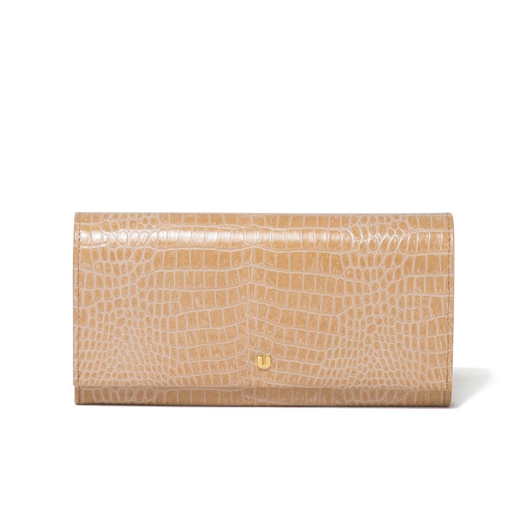 ayu 　ダブルベージュ U by ungaro クロード ダブルファスナー長財布 ｜通販ならTHE BAGMANIA