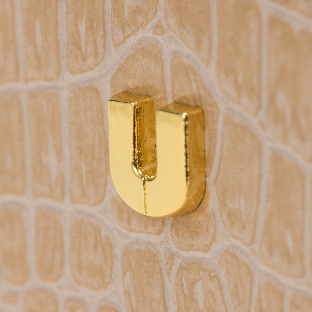 U by ungaro クロード L字ファスナー長財布 ベージュ