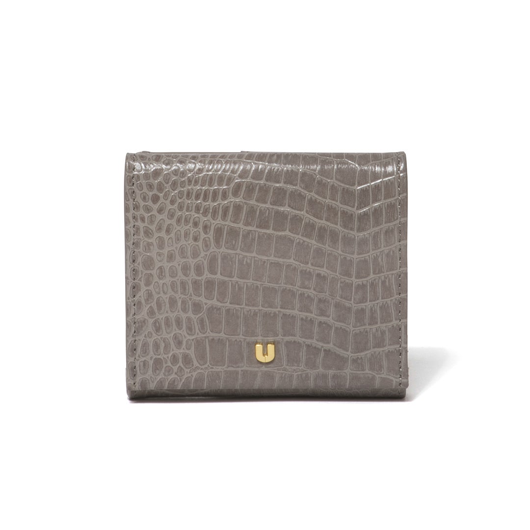 U by ungaro クロード BOX折り財布 グレー
