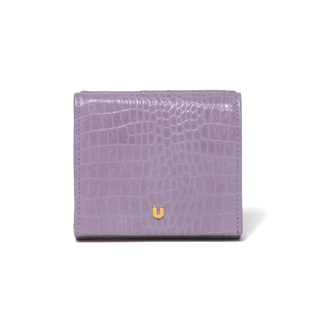 U by ungaro クロード BOX折り財布 ラベンダー