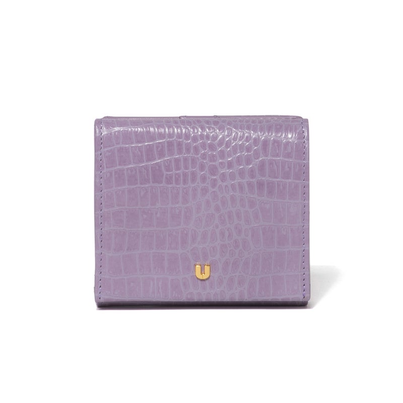 U by ungaro クロード BOX折り財布 ラベンダー