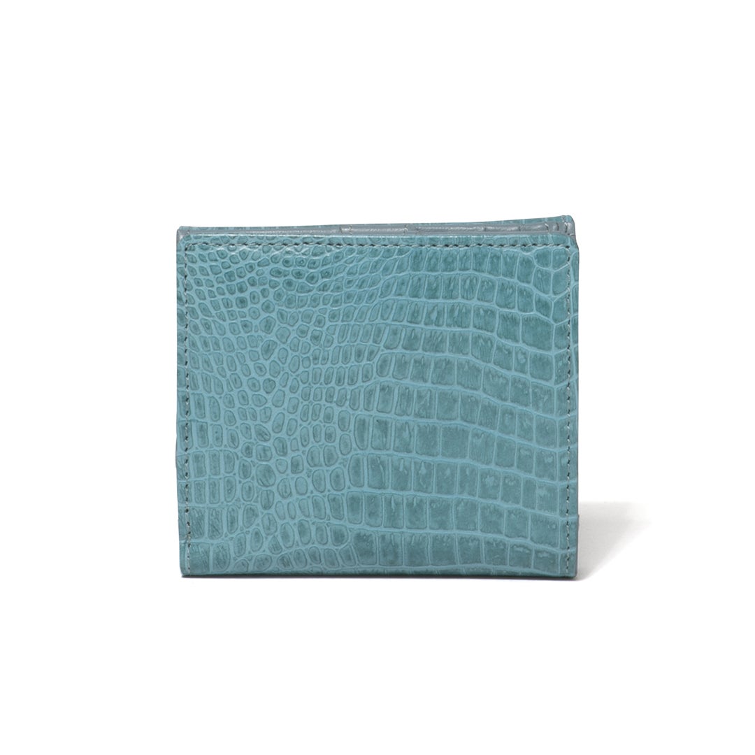 U by ungaro クロード BOX折り財布 ブルー