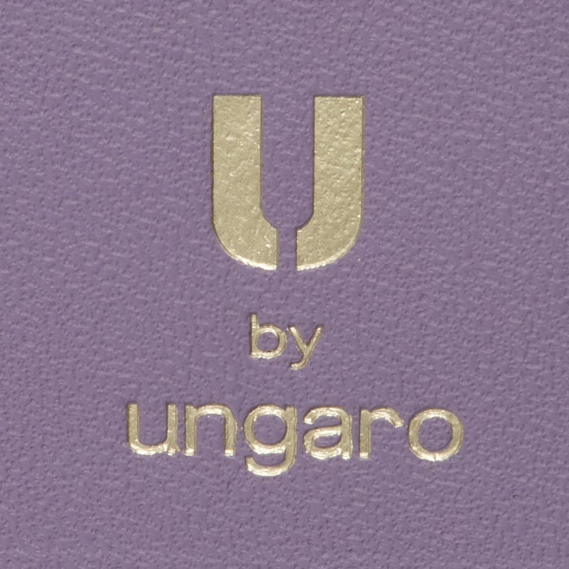 U by ungaro クロード L字ファスナー折り財布 ラベンダー