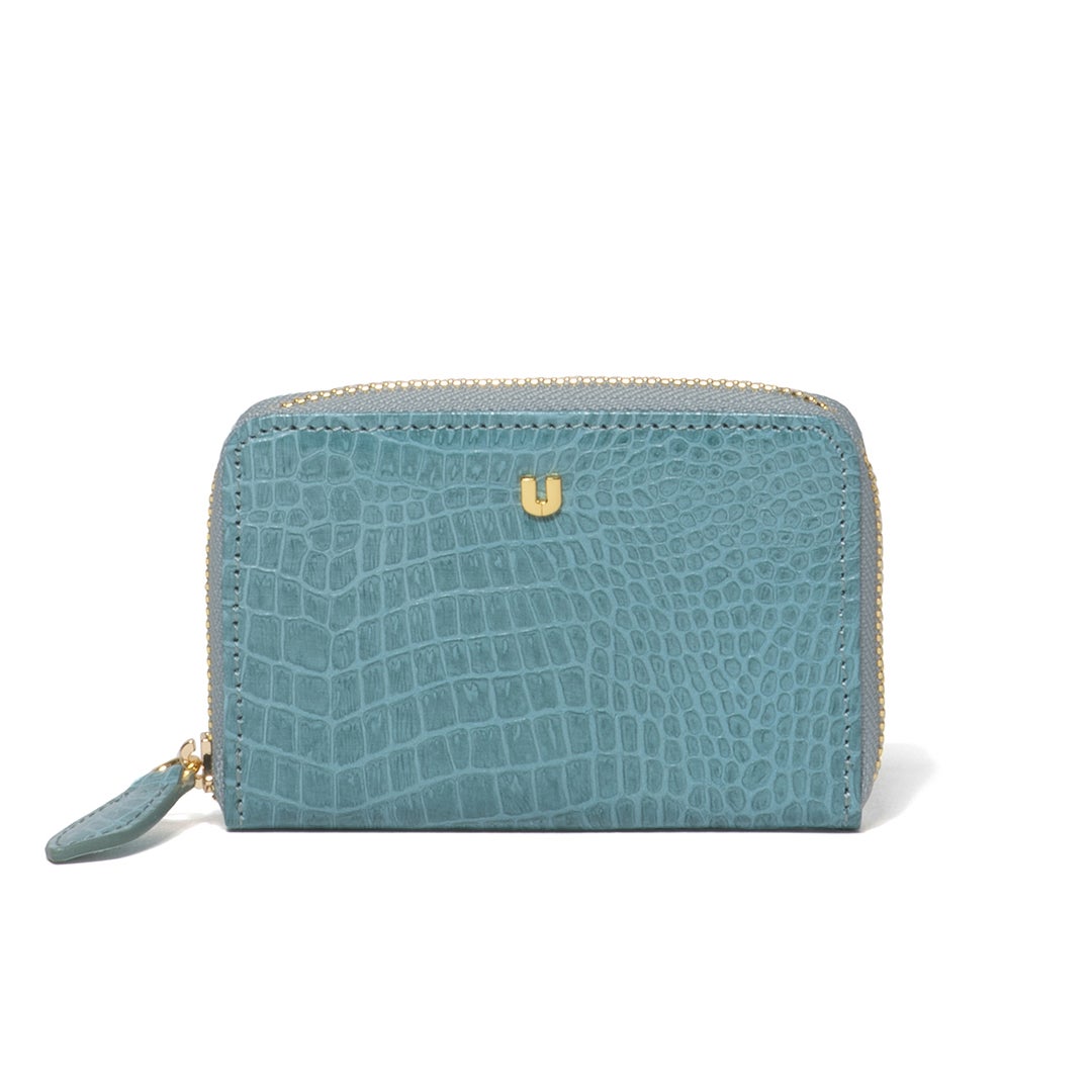U by ungaro クロード 小銭入れ ブルー