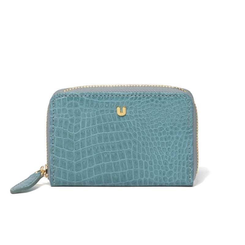 U by ungaro クロード 小銭入れ ブルー