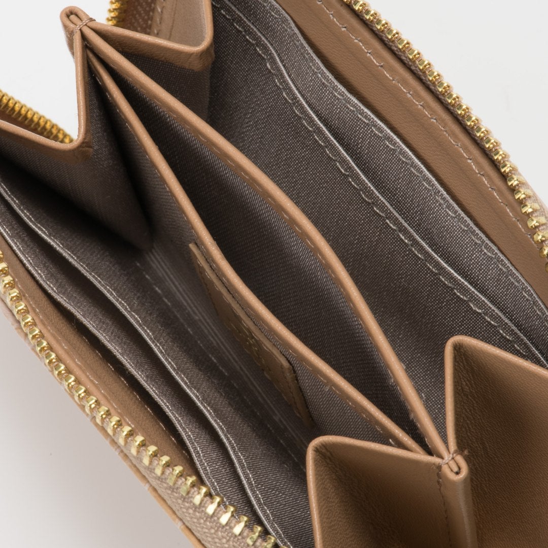 U by ungaro クロード 小銭入れ ベージュ
