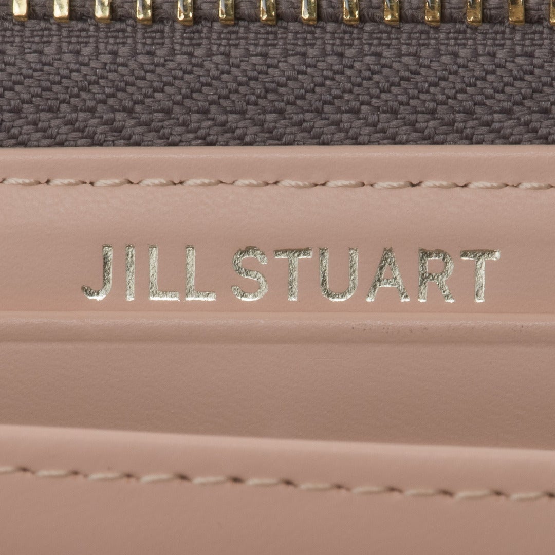 JILL STUART Honey L字ファスナー長財布 グレー