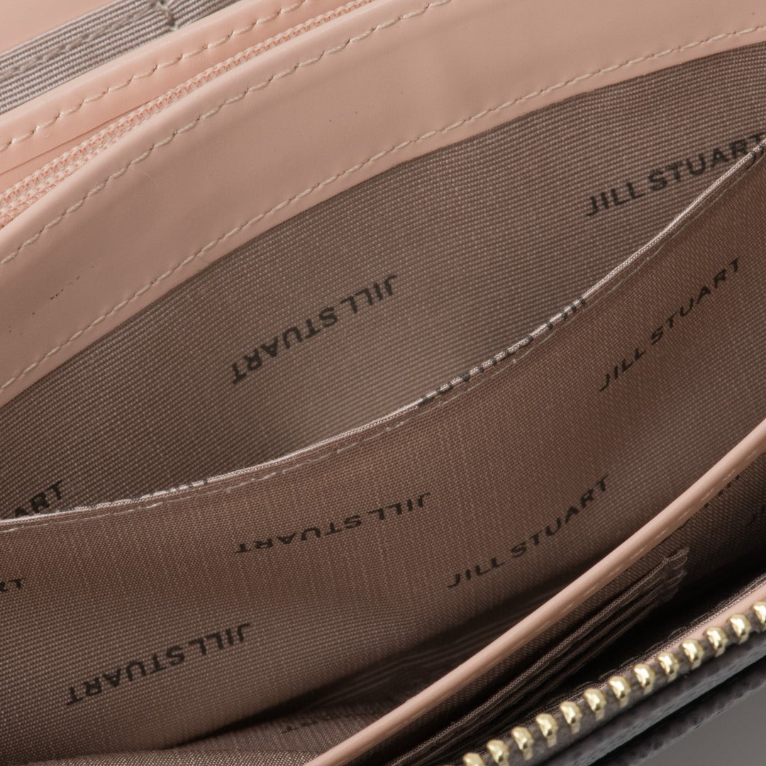 JILL STUART Honey L字ファスナー長財布 グレー