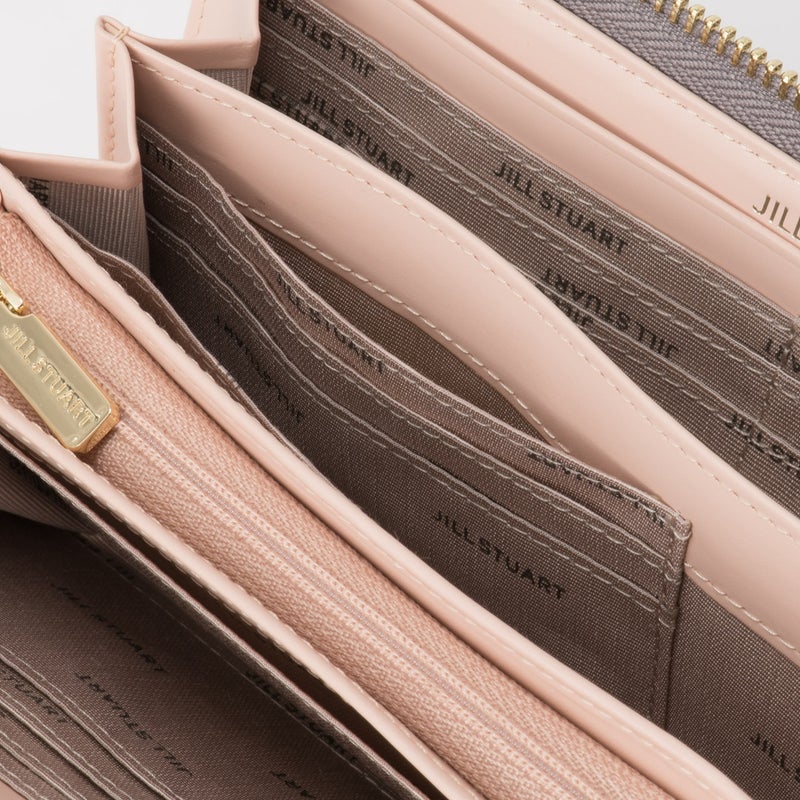 JILL STUART Honey L字ファスナー長財布 グレー