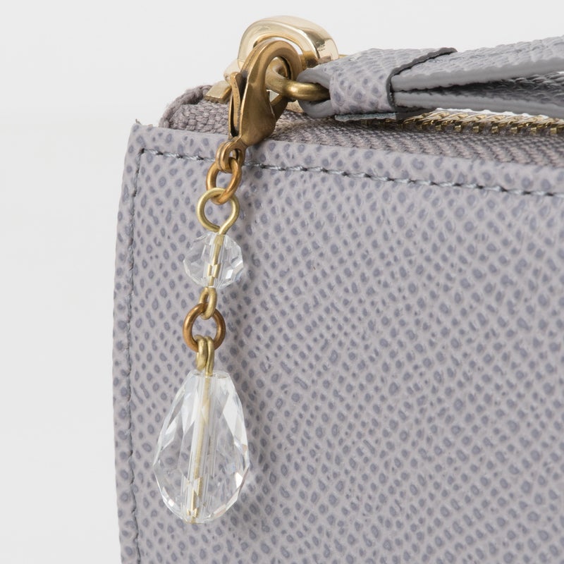 JILL STUART Honey L字ファスナー長財布 グレー