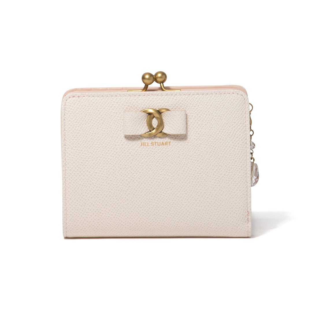 JILL STUART Honey 口金折り財布 クリーム