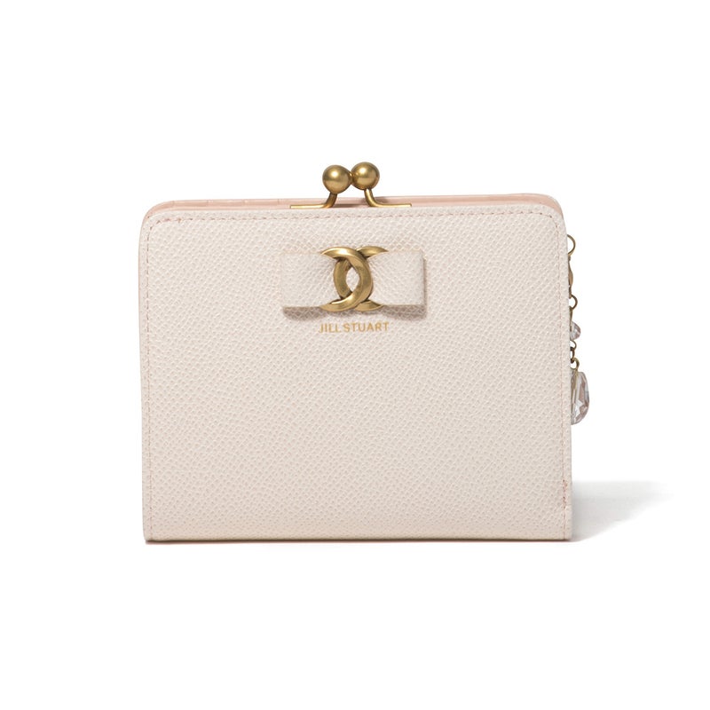 JILL STUART Honey 口金折り財布 クリーム
