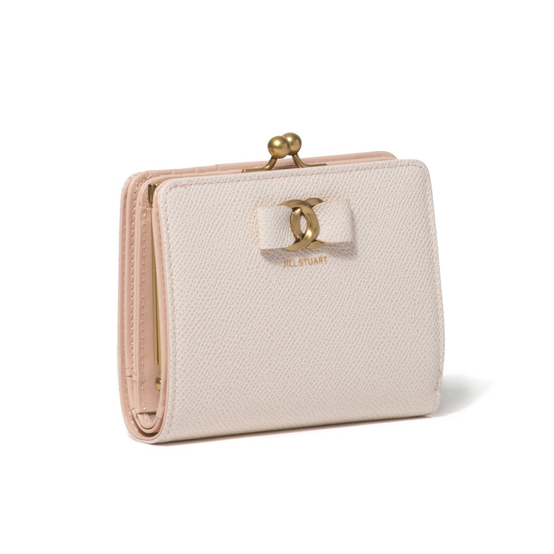 JILL STUART Honey 口金折り財布 クリーム