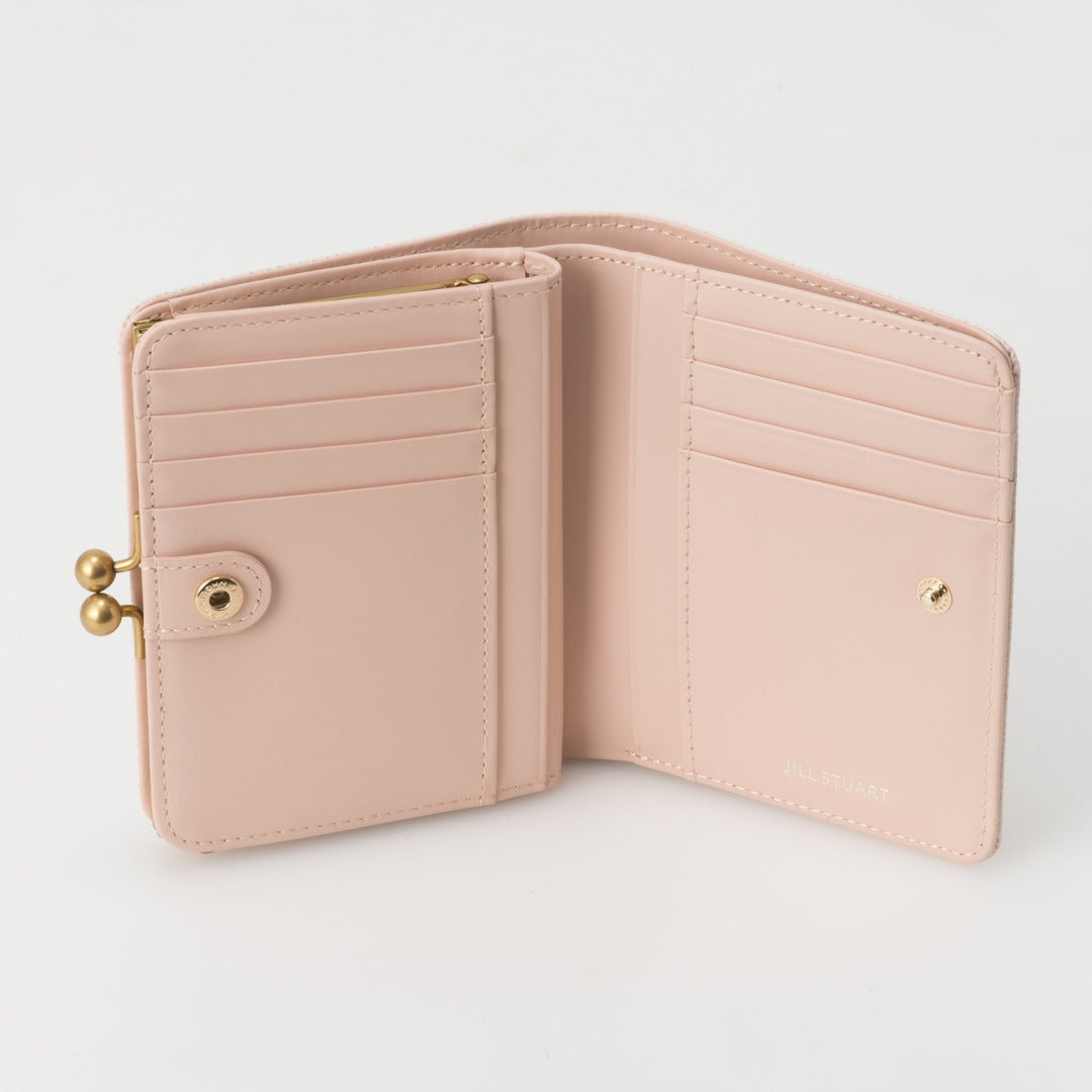 JILL STUART Honey 口金折り財布 クリーム