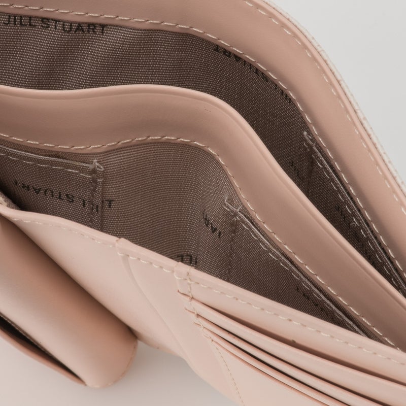 JILL STUART Honey 口金折り財布 クリーム