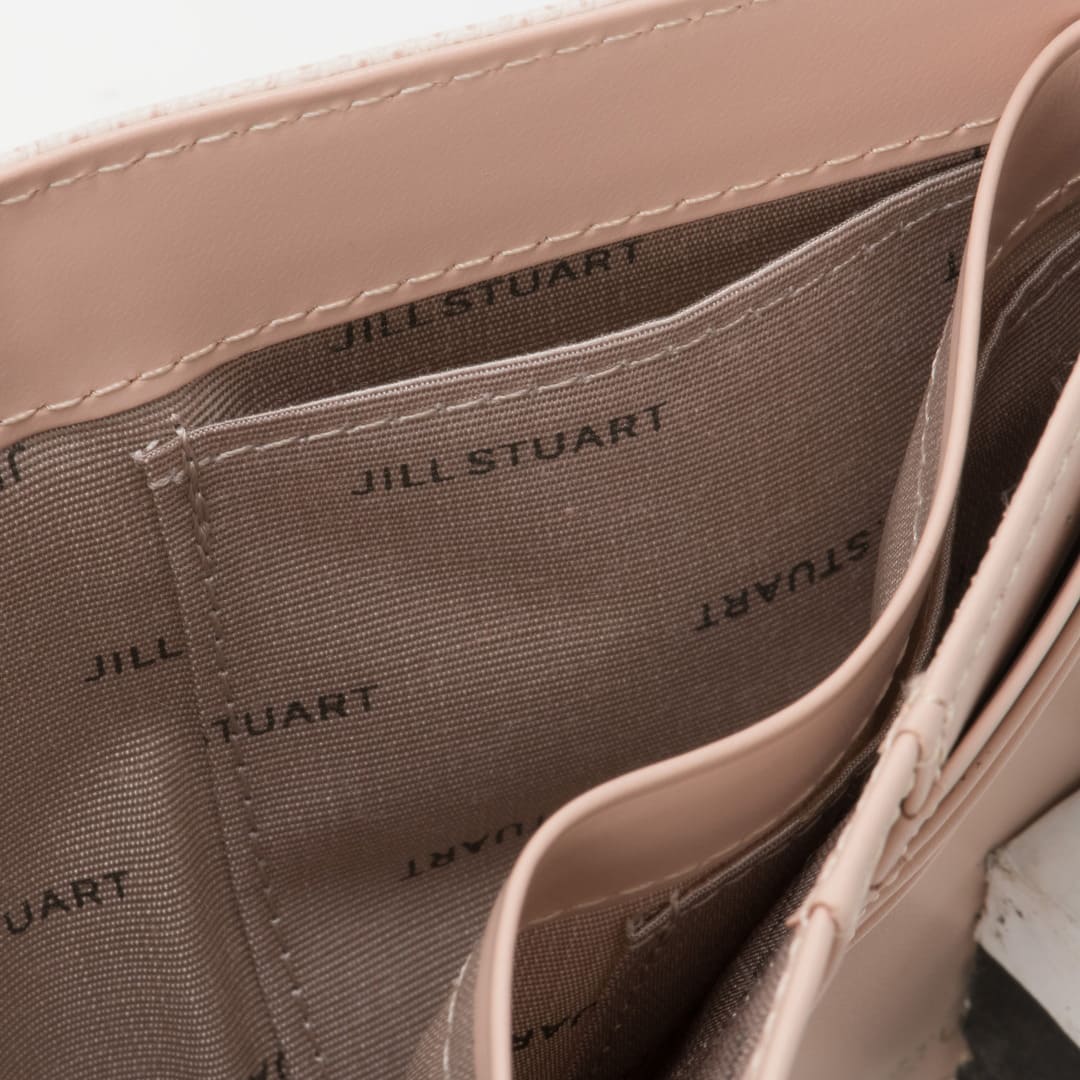 JILL STUART Honey 口金折り財布 クリーム