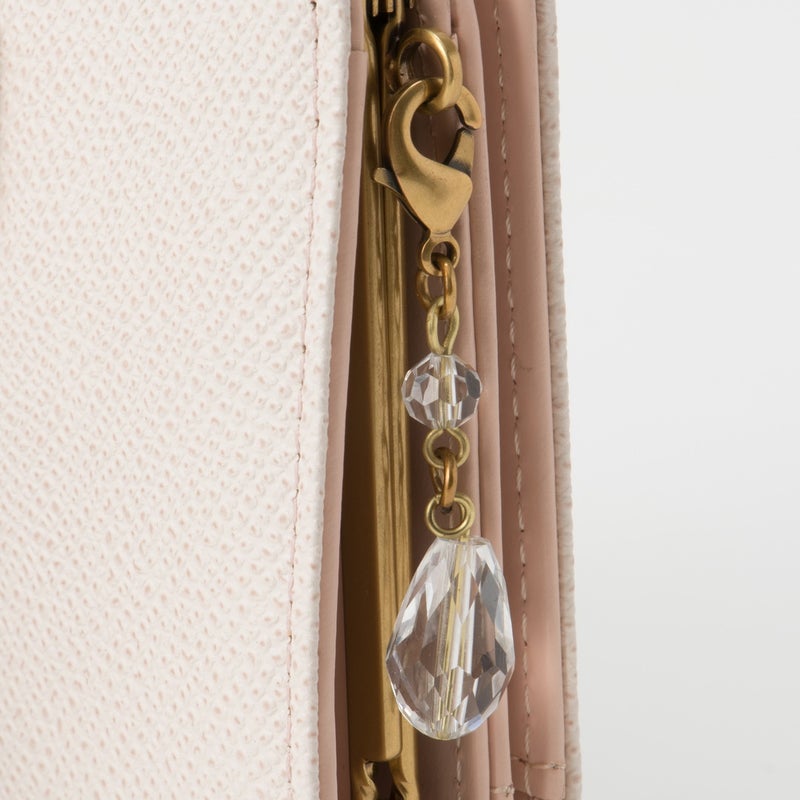 JILL STUART Honey 口金折り財布 クリーム