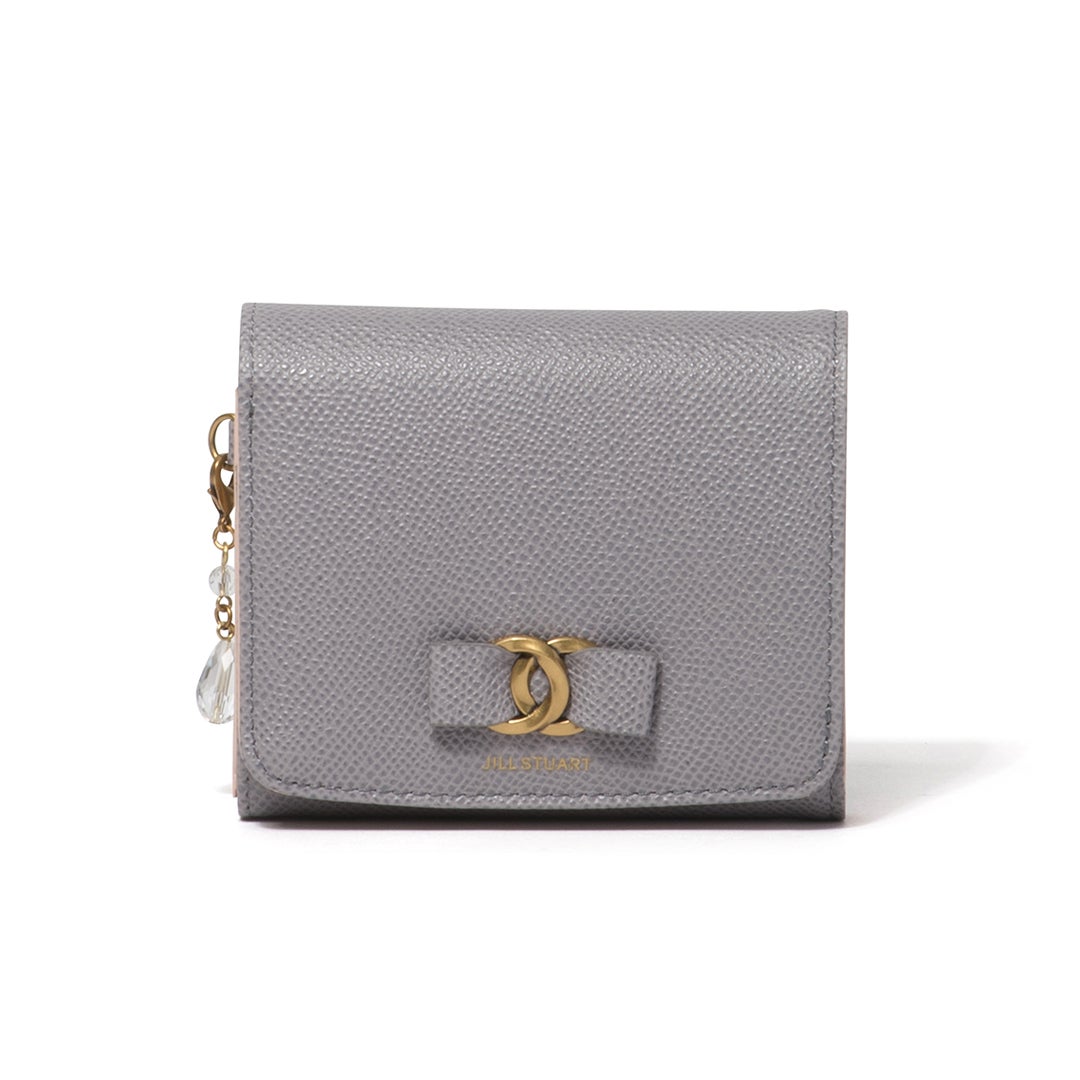 JILL STUART Honey 折り財布 グレー