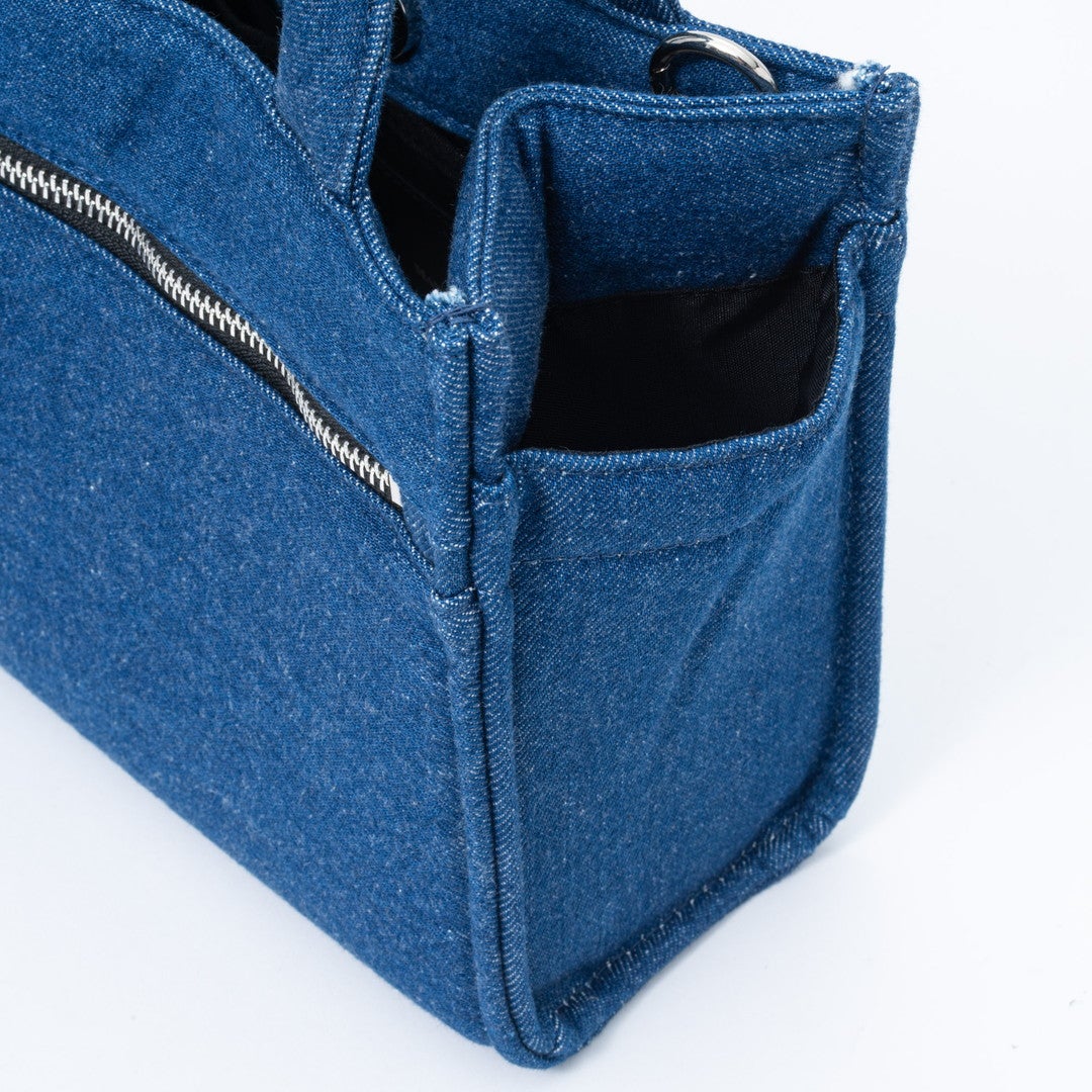 MANIUNO デニム スクエアミニトート(S) 商品｜THE BAGMANIA