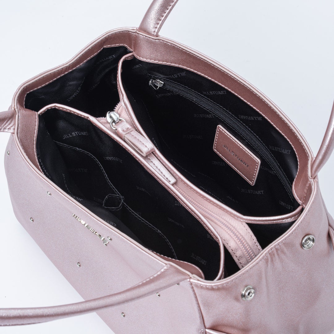 JILL STUART パフィ トート ピンクゴールド