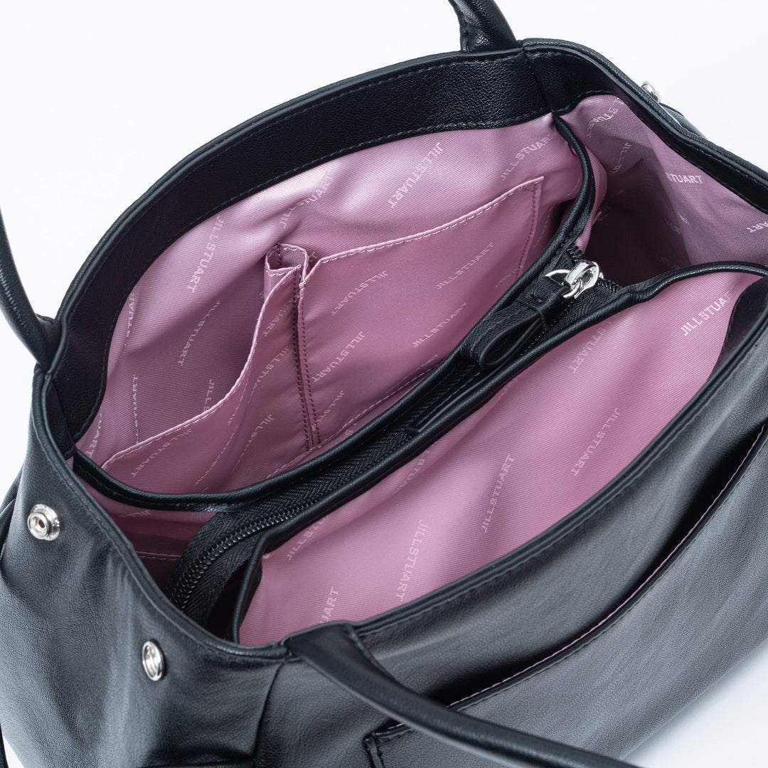 JILL STUART パフィ トート ブラック