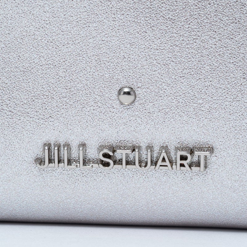 JILL STUART パフィ ポシェット シルバー